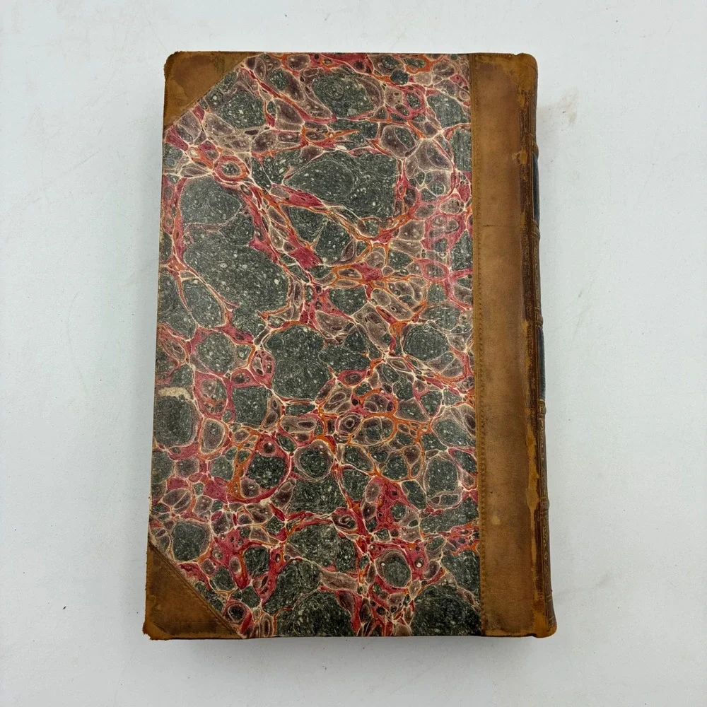 1865 The O'Donoghue Charles Lever Phiz Illustrated Leather Book